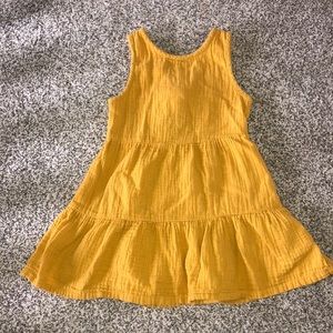 Cat & Jack girls’ 3T yellow smock dress